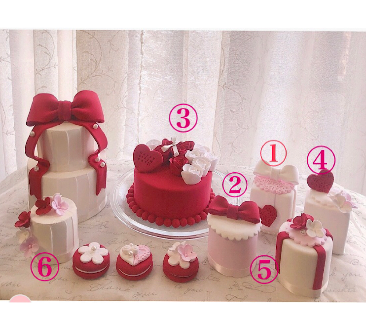 フォトアイテムクレイケーキセット