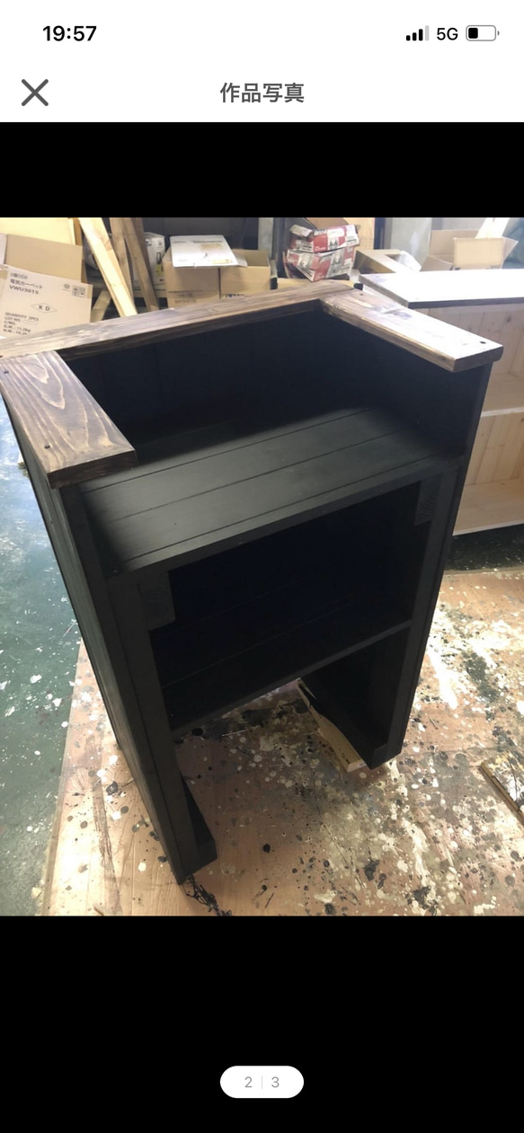 カウンター　レジカウンター　受付カウンター  A1578524595(12090円)