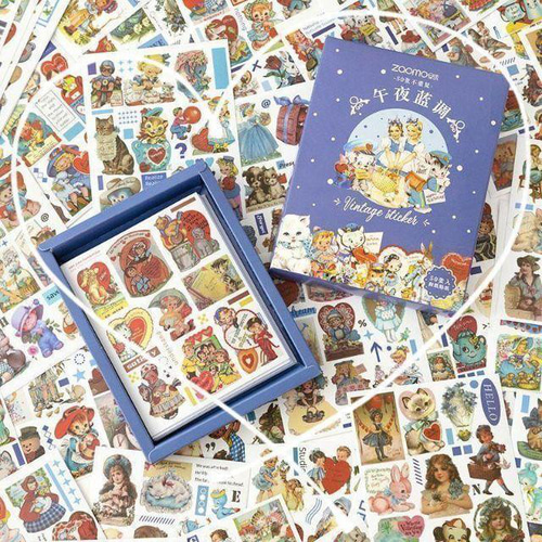 ヴィンテージ　グラシンシートbook ジャンクジャーナル ヴィンテージグラシンシートbook ジャンクジャーナル