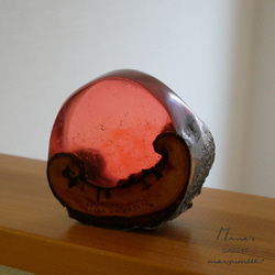 木の雫シリーズ　cherry red 2枚目の画像