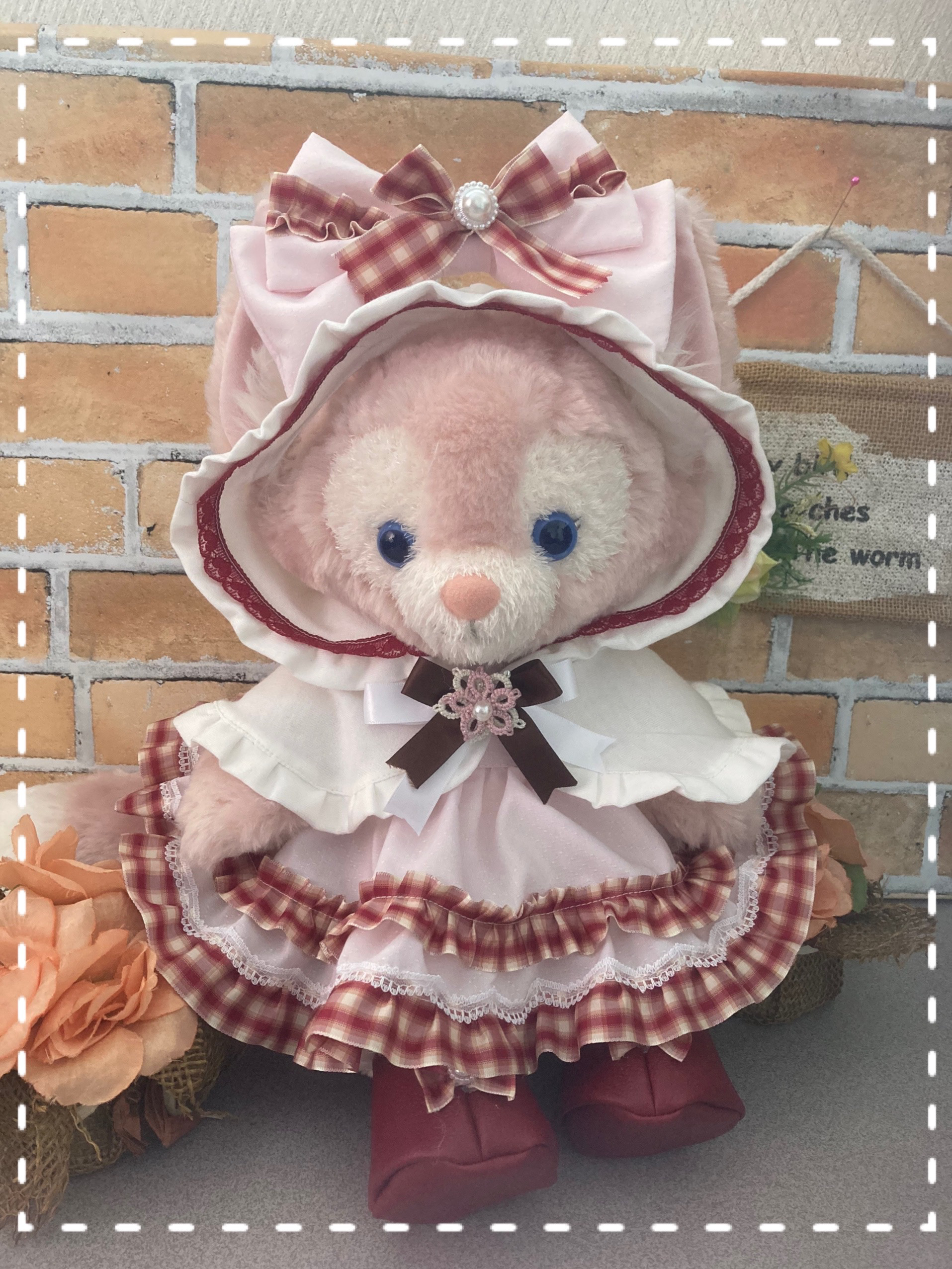 クリスマス リーナベルS 赤ドット柄ワンピース6点コスチューム