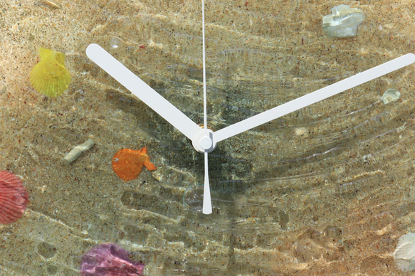 海のかけら⁈ 結婚式、お引越しギフト【電波時計】title「コロコロ、きゅん」 14枚目の画像