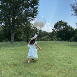 ribbon  crown ほつれにくいリボンクラウン　ベビークラウン  /  kinari キナリ 6枚目の画像