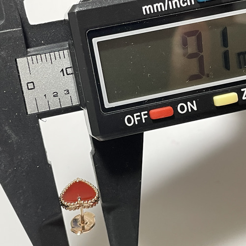 赤メノウ　ハート　ピアス　k18 新品　即発送可能 赤メノウハートピアス k18 新品 即発送可能 ピアス（その他