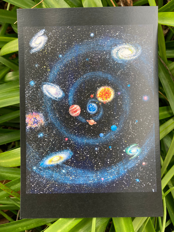 ポストカード　意識の銀河 1枚目の画像