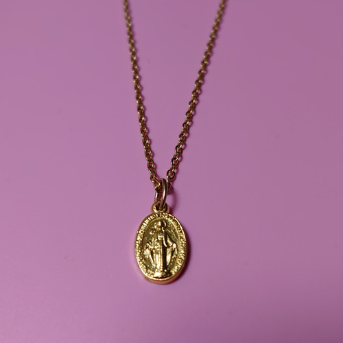 イタリア製不思議のメダイ&ラファエロの天使 3WAY 美しいガラスの