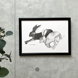 絵画。原画【二匹の猫が一緒にデートの道にきれいな星を探しに行きます】 絵画。原画【二匹の猫が一緒にデートの道にきれいな星を探しに