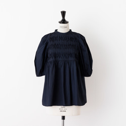 Honeycomb Hund Tuck Blouse 6枚目の画像