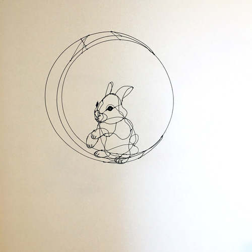 HAyU ワイヤーオブジェ うさぎ HAyU ワイヤーオブジェ うさぎ