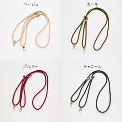 全機種対応 スマホケース 手帳型 【 new フレッシュアップル 】 ゴールドパーツ 刺繍 レザー 帆布 A308I 11枚目の画像