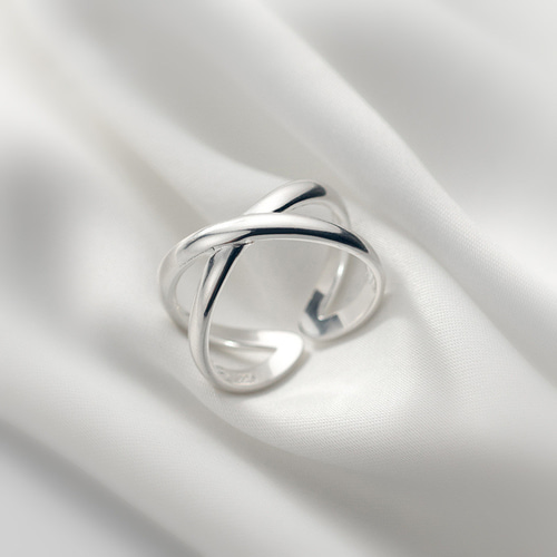 クロス　リング　ジュエリー　シルバー SV925 太幅 クロス リング 指輪 シルバー925 silver925 フリーサイズ