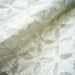 【即納可】リバースアップリケ・フレアスカート（NK23-014-white） 7枚目の画像