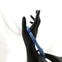 パラコード フレキシブルリード用 ストラップ【【ParaWan Bracelet Strap】blue 5枚目の画像