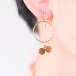 訂製黃銅 SWAY 耳環 第2張的照片
