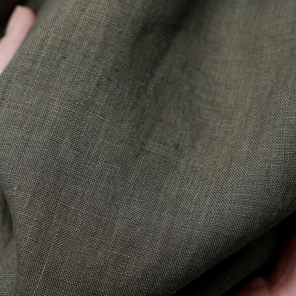 【wafu】リネンシャツジャケット 定番にできる扱いやすさ / 柳煤竹(やなぎすすたけ) h005h-ysk1 20枚目の画像
