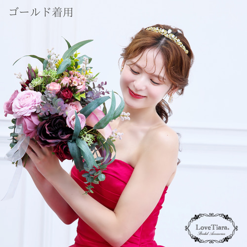 ピュアスパークルティアラT-107|花嫁 結婚式 挙式 ウエディング