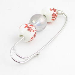 君の涙とトンボには、きっとアクアオーラが写っています♪<カブトピンブローチ>SB914 4枚目の画像