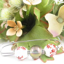 君の涙とトンボには、きっとアクアオーラが写っています♪<カブトピンブローチ>SB914 1枚目の画像