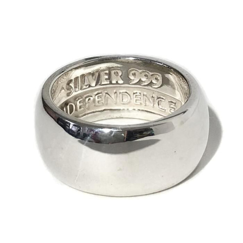 ☆INDEPENDENCE SILVER999 シルバー リング PURE SILVER ピュア