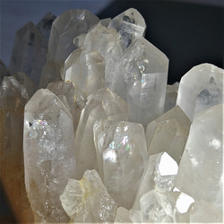 天然石インテリア　9.2cm 　ヒマラヤ水晶　クラスター　水晶　アイリス　原石　送料無料 12枚目の画像