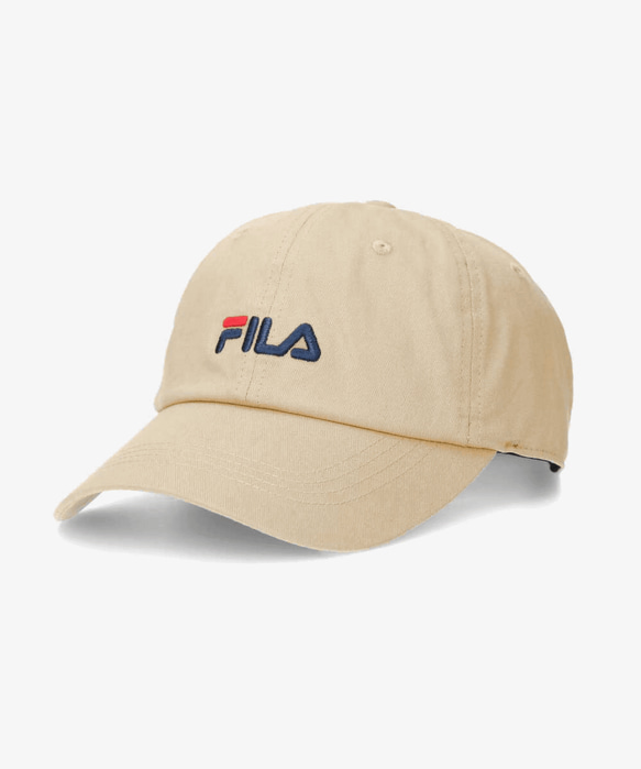 数量限定 並行輸入品 FILA キャップ （ベージュ） 1枚目の画像