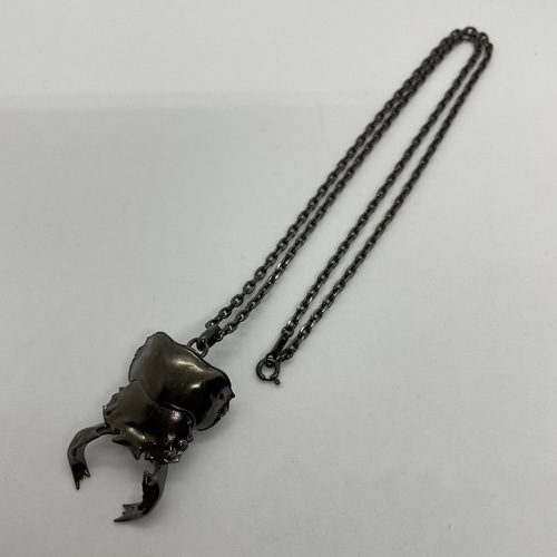 タランドゥスオオツヤクワガタ:BLACK(ペンダントトップ)シルバー タランドゥスオオツヤクワガタ:BLACK(ペンダントトップ)シルバー