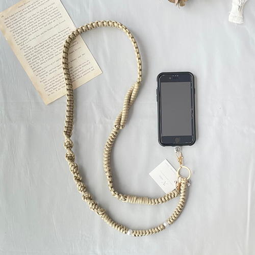 S mamaページ＊スマホショルダー スマホストラップ パラコード スマホ