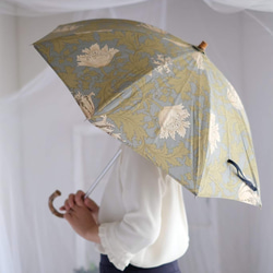 日傘　選べるMorris生地　カトリーヌパラソル 1枚目の画像