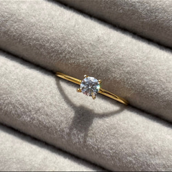 奇跡の一粒。moissanite ... ring 1枚目の画像