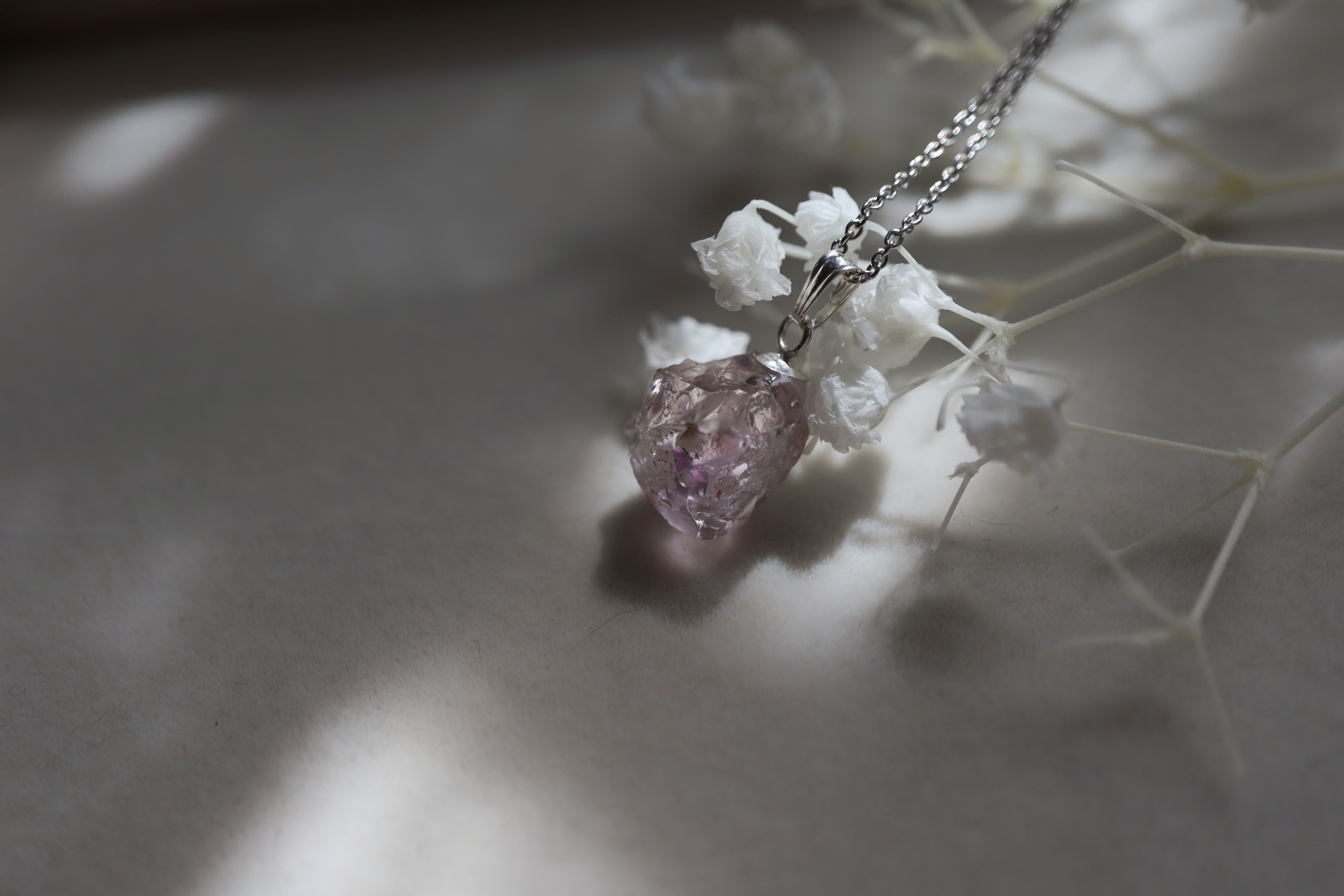 ソノラアメジストのペンダント