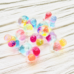 Colorful dorops bear's candy packaged charm 3枚目の画像