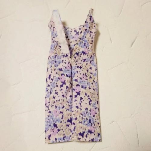 リカちゃん服 小花柄オールインワン