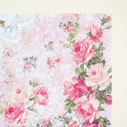 設計紙 - 復古玫瑰 No.11 / A4 尺寸，雙面列印 第2張的照片