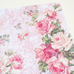 設計紙 - 復古玫瑰 No.11 / A4 尺寸，雙面列印 第10張的照片
