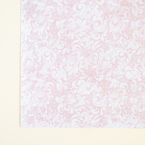 設計紙 - 復古玫瑰 No.11 / A4 尺寸，雙面列印 第8張的照片