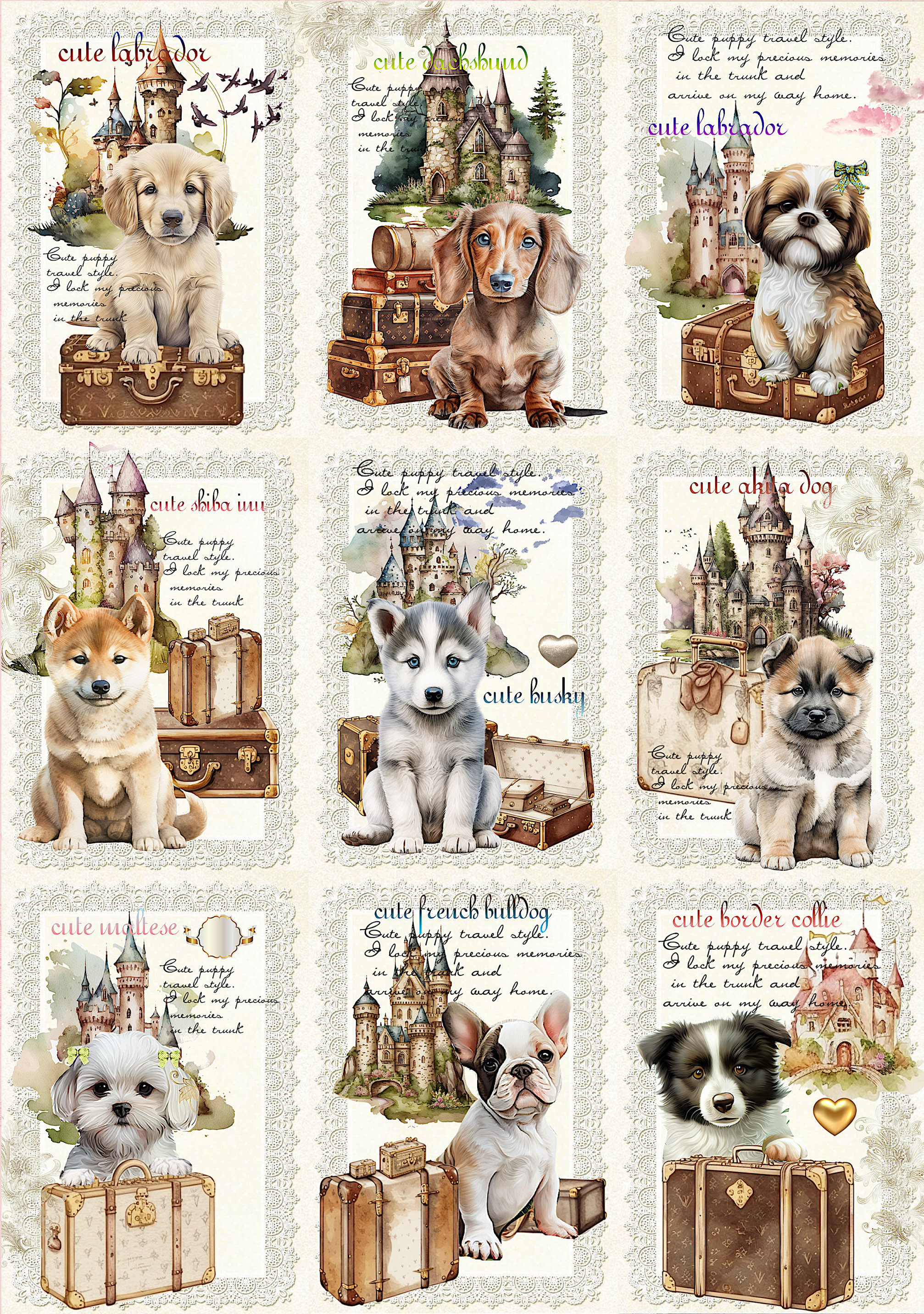 RICO - 美品　限定１点　Rico作品　犬の絵 84c1b15cd58b279ef6f0f2805e8af8