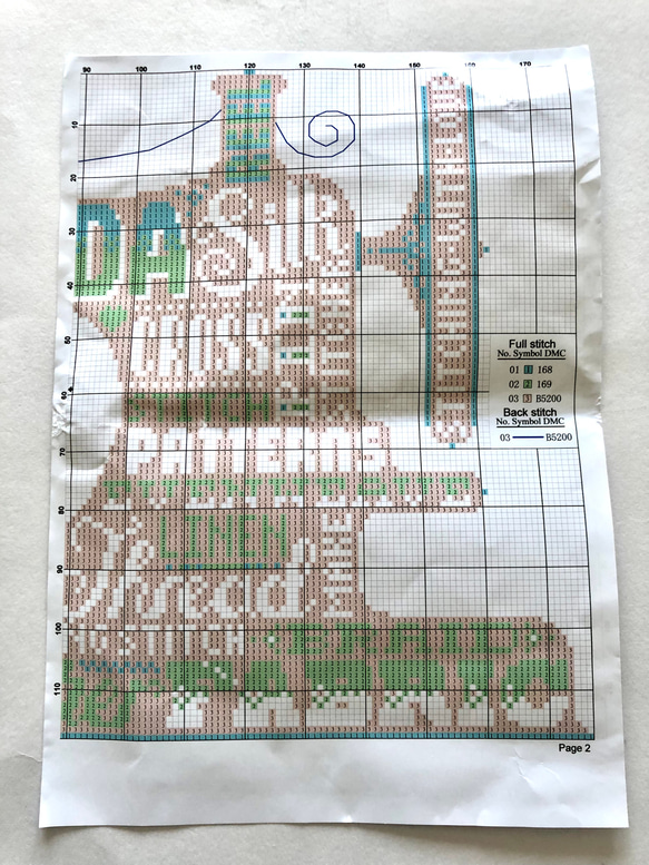 クロスステッチ刺繍キット stitch in time 3枚目の画像