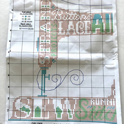クロスステッチ刺繍キット stitch in time 2枚目の画像
