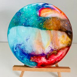 立体作品　アート　現代アート　ポップアート　アートパネル　絵画　透明　レジン 楽天市場】Leaf Edgez Ocean Resin art（オーシャンレジンアート