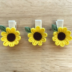 【ひまわりのクリップ】ベビーヘアクリップ　ベビーヘアピン Amazon.co.jp: ベビー ヘアアクセサリー ヘアピン ヘアクリップ