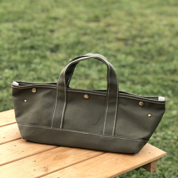 《受注製作》"tool bag" khaki 父の日におすすめ 3枚目の画像