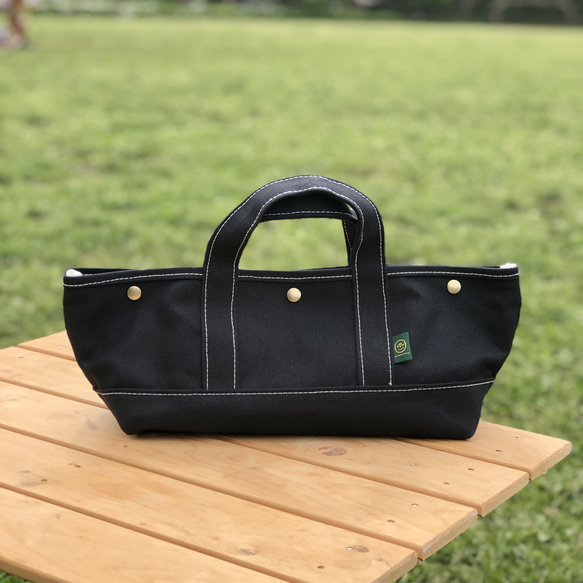 《受注製作》"tool bag" black 父の日におすすめ 2枚目の画像