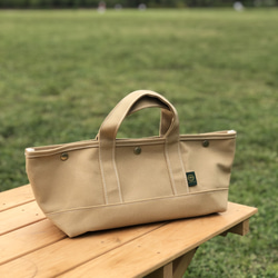 《受注製作》"tool bag" beige 父の日におすすめ 1枚目の画像