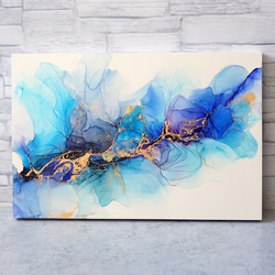 油彩画『碧瞳吉兆』原画 一点物 開運アート インテリア 油彩画『碧瞳吉兆』原画 一点物 開運アート インテリア（公式