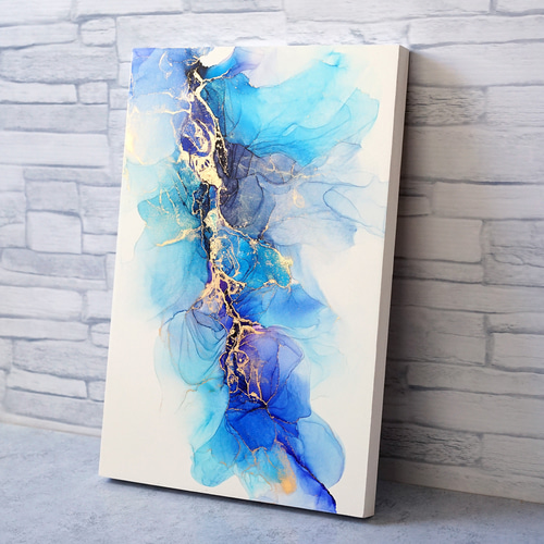 油彩画『碧瞳吉兆』原画 一点物 開運アート インテリア 油彩画『碧瞳吉兆』原画 一点物 開運アート インテリア（公式