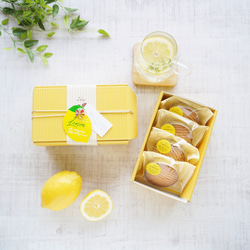 ＼冷やして美味しい／ 「レモンガレット４ヶボックス」夏季限定ガレットです。 1枚目の画像