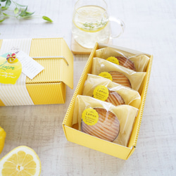 ＼冷やして美味しい／ 「レモンガレット４ヶボックス」夏季限定ガレットです。 2枚目の画像
