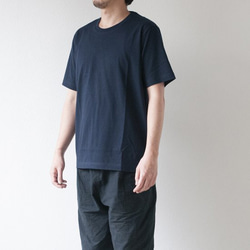 [Size1 Restock] Yohaku SUVIN GOLD 短袖 T 卹 | 海軍藍 | 男女皆宜 3 種尺碼 第10張的照片