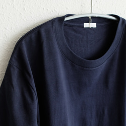 [Size1 Restock] Yohaku SUVIN GOLD 短袖 T 卹 | 海軍藍 | 男女皆宜 3 種尺碼 第2張的照片