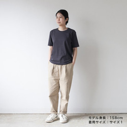 [補貨] yohaku SUVIN GOLD 短袖 T 卹 | 木炭色 | 男女皆宜 3 種尺寸 第6張的照片